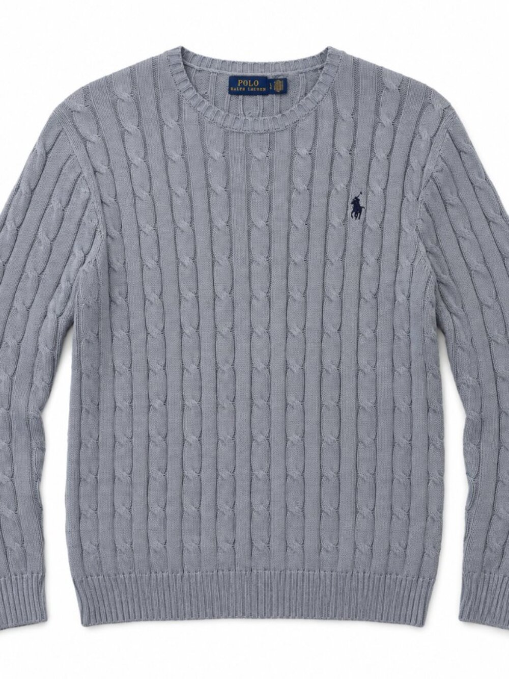 Polo Ralph Lauren Cable-Knit Crewneck Sweater - Picture 7 of 9